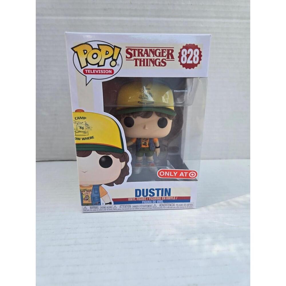 Funko Pop! Television Stranger Things #828 Dustin Collectible Figure - Very Good
